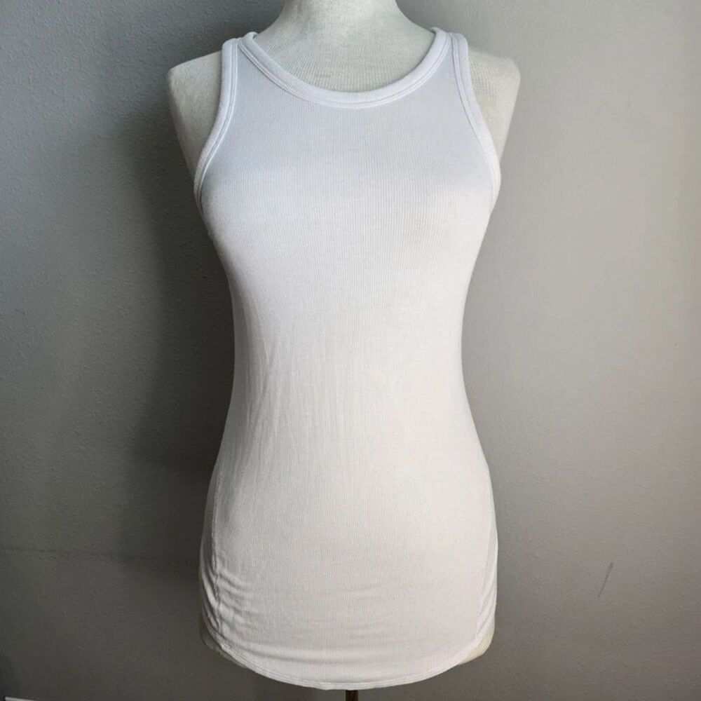 Lululemon White Hold Tight Tank Top small